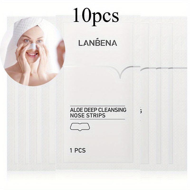 Nose Pore Strips Blackhead Cleanser Mask & 60Pcs Deep Cleansing Peel Off Mask