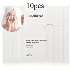 Nose Pore Strips Blackhead Cleanser Mask & 60Pcs Deep Cleansing Peel Off Mask