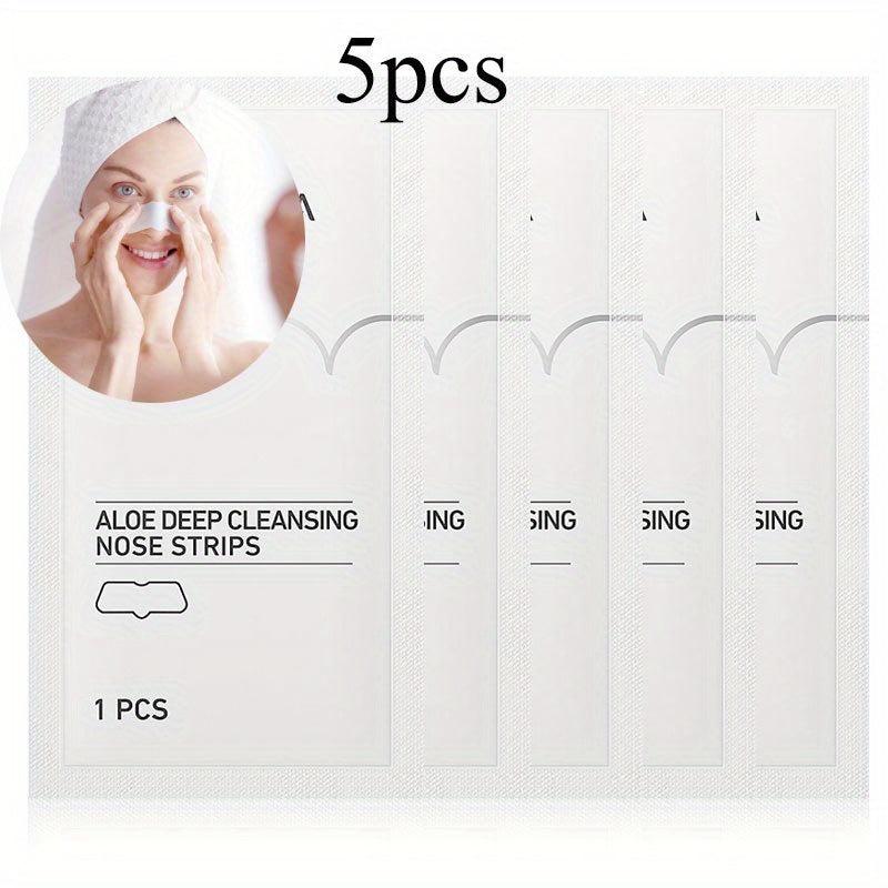 Nose Pore Strips Blackhead Cleanser Mask & 60Pcs Deep Cleansing Peel Off Mask