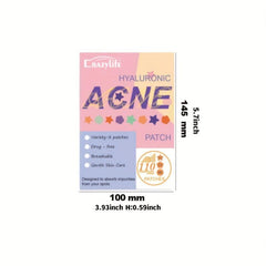Colorful Acne Stickers 110 Stickers Star Flower Round Shape Acne Sticker