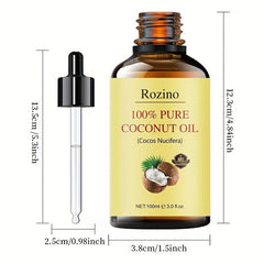 100ml Natural Coconut Essential Oil for Massage Skin Care Aromatherapy