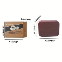 3pcs 100g Coffee Essential Soap Clean Moisturizing Bath Soap