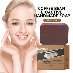3pcs 100g Coffee Essential Soap Clean Moisturizing Bath Soap