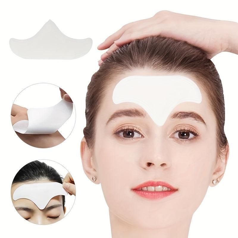 2 Pcs Lifting Firming Silicone Forehead Pad Prevent Wrinkle