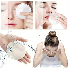 16pcs Bamboo Makeup Remover Pads Face Eye Washable Cloth for All Skin Types