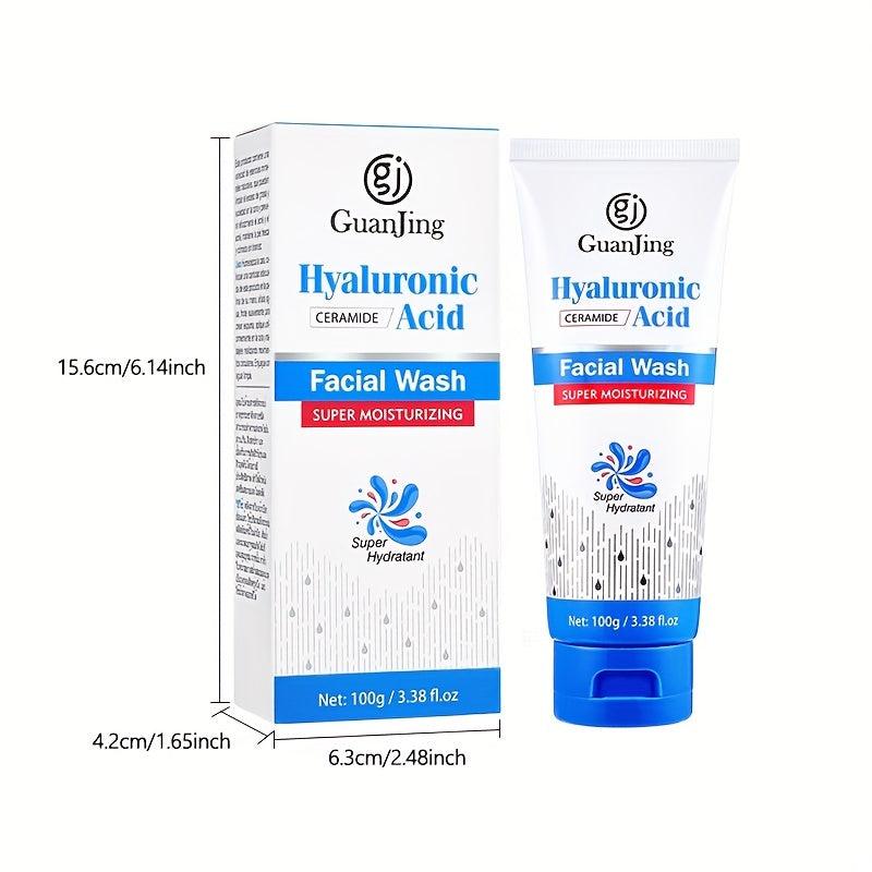 Hyaluronic Acid & Ceramide Moisturizing Facial Cleanser