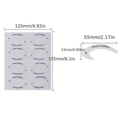 Cat Eyeliner Stencil Pads - Quick Eye Makeup Stencil