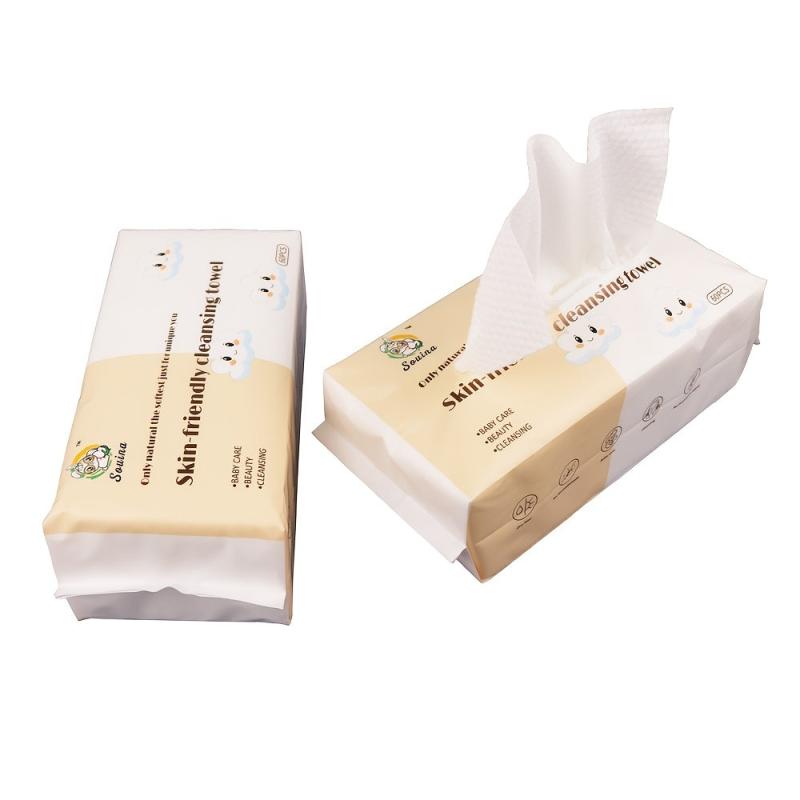 Makeup Removal Tissue Facial Cleaning Paper 60 Ct