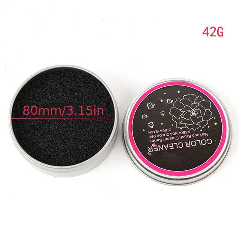Makeup Brush Cleaning Box Sponge Tool Eye Shadow Sponge