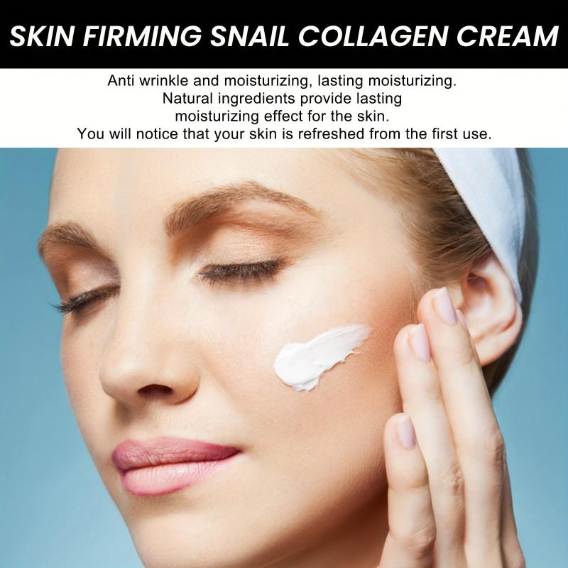 Snail Nourishing Cream Firming Wrinkle Reducing Moisturizing