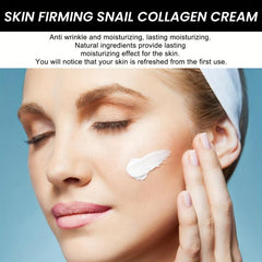 Snail Nourishing Cream Firming Wrinkle Reducing Moisturizing
