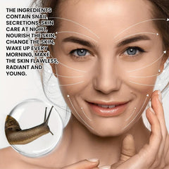 Snail Nourishing Cream Firming Wrinkle Reducing Moisturizing
