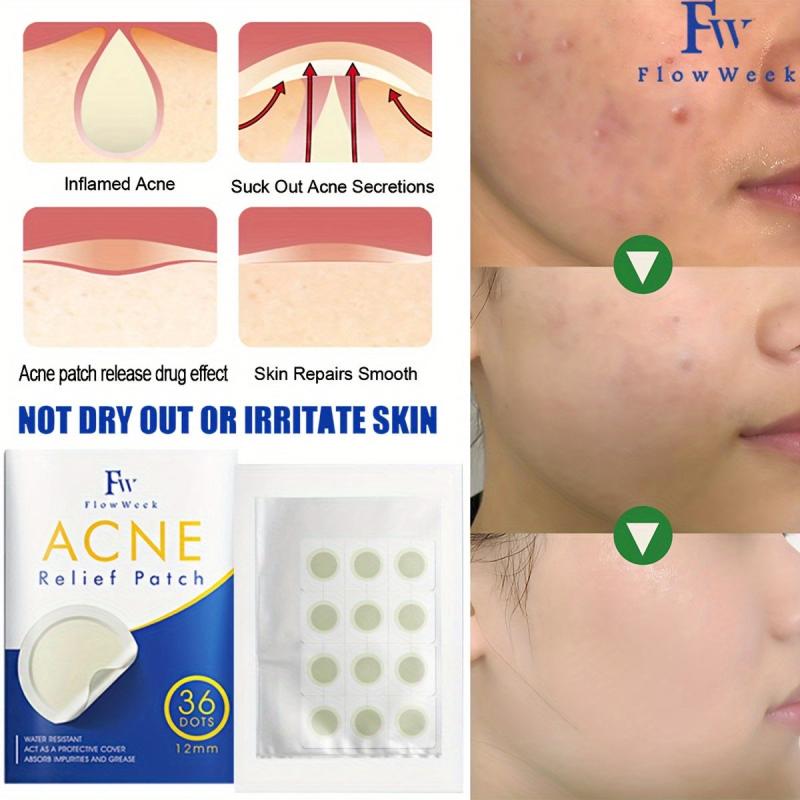 36 Dots Acne Hydrocolloid Pimple Patch Invisible Stickers Acne Care