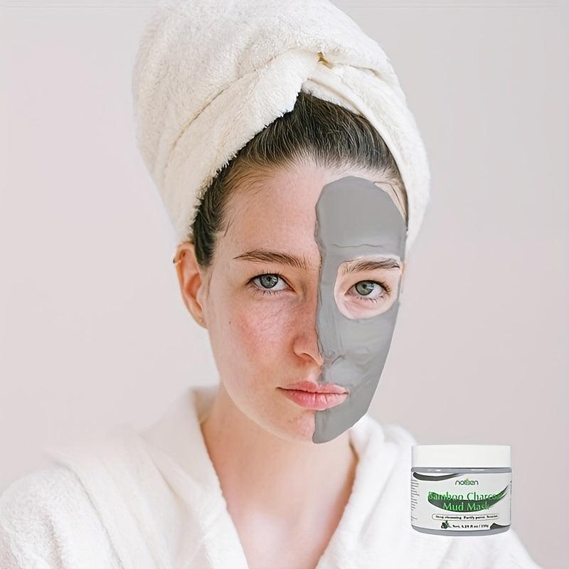 Blackhead Remover Mud Mask Peel Off Face Mask Charcoal Deep Cleansing