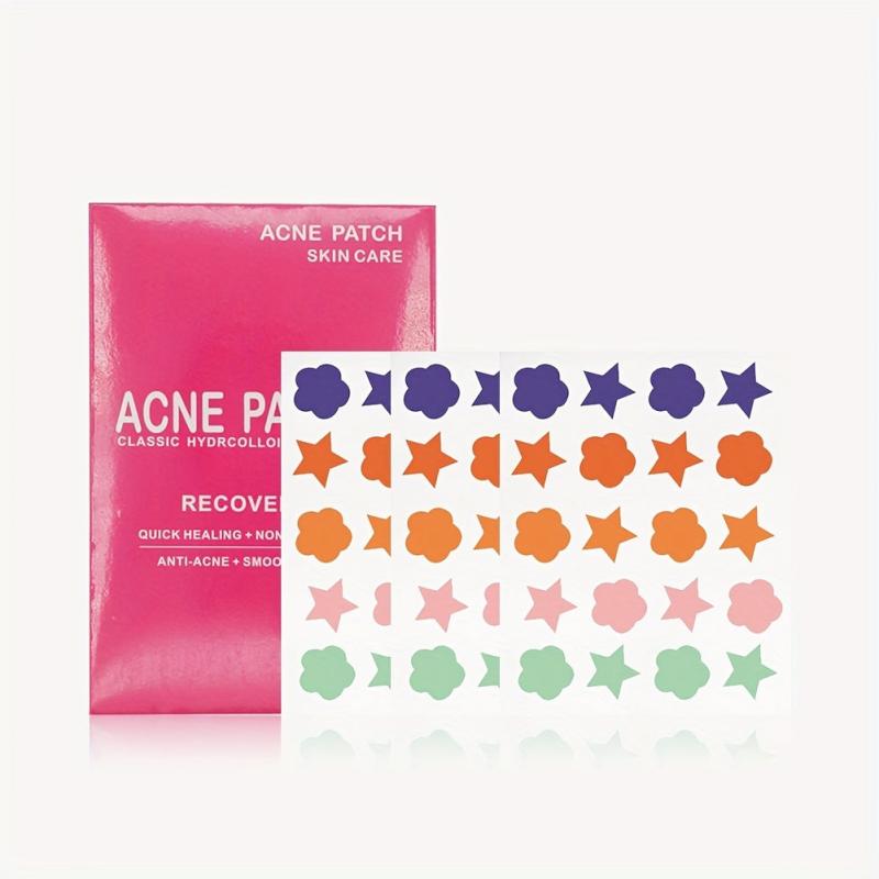 Star & Flower Acne Patches for Face Non Irritating Acne Removing