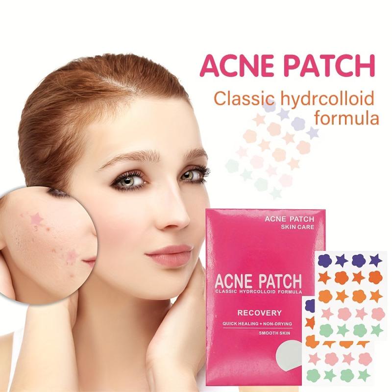 Star & Flower Acne Patches for Face Non Irritating Acne Removing