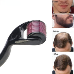 Derma Roller System 0.3mm Microneedle Roller for Beard & Hair