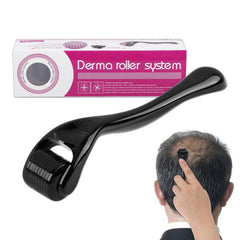 Derma Roller System 0.3mm Microneedle Roller for Beard & Hair