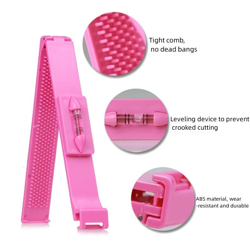 Hair Cutting Tools Trim Bangs Tail DIY Styling Kit Layered Bangs Bob Head