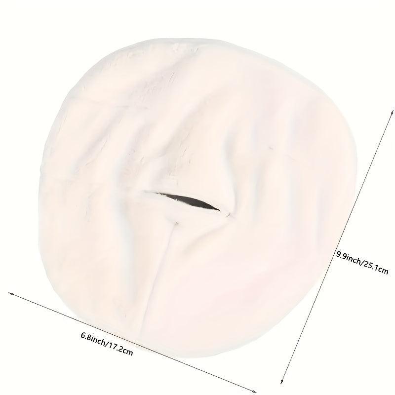 Single Hole Face Mask Towel with Lanyard