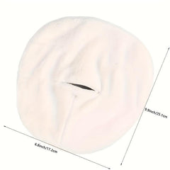 Single Hole Face Mask Towel with Lanyard