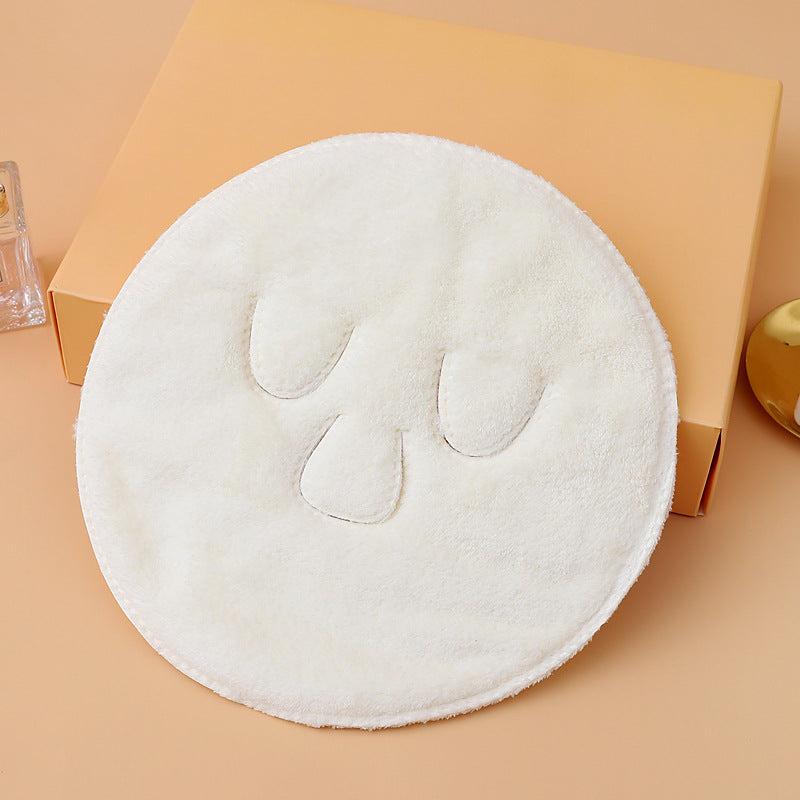 Single Hole Face Mask Towel with Lanyard