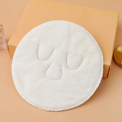 Single Hole Face Mask Towel with Lanyard