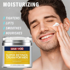 Retinol Moisturizing Cream Improves Elasticity Reduces Wrinkles