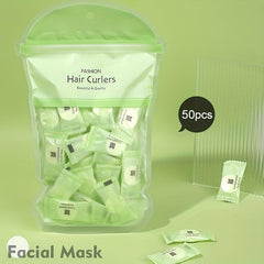 50pcs DIY Compressed Facial Masks Skin Friendly Home Travel Non Woven Disposable