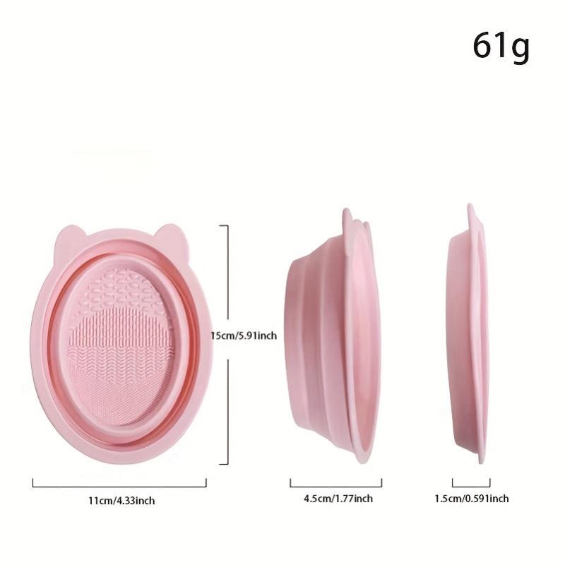 Silicone Makeup Brush Cleaning Mat Scrubber Pad