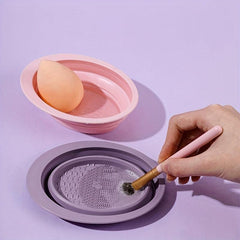 Silicone Makeup Brush Cleaning Mat Scrubber Pad
