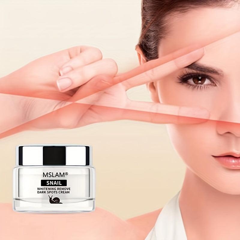 20ml Snail Nourishing Cream Dark Spot Remover Face Man Woman Moist Smooth
