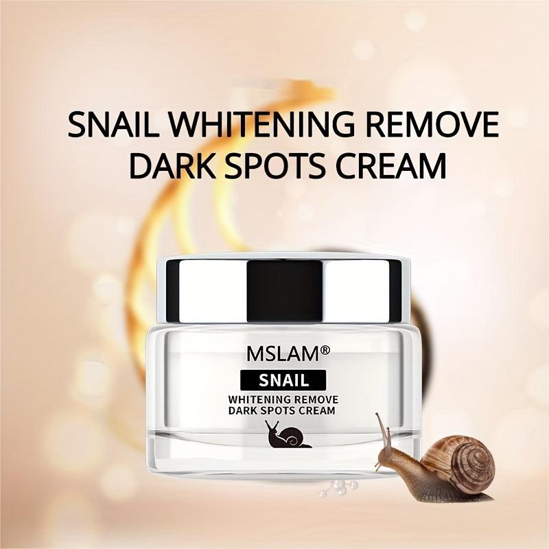 20ml Snail Nourishing Cream Dark Spot Remover Face Man Woman Moist Smooth