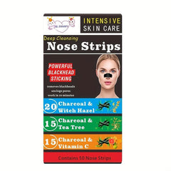 Bamboo Charcoal Nose Patches 50 Pcs Box Deep Cleansing Pores
