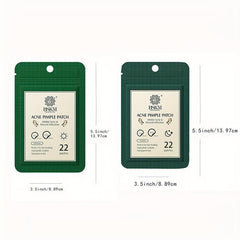 Night Tea Tree Acne Patch 22PCS Invisible Pimple Marks Close to Skin
