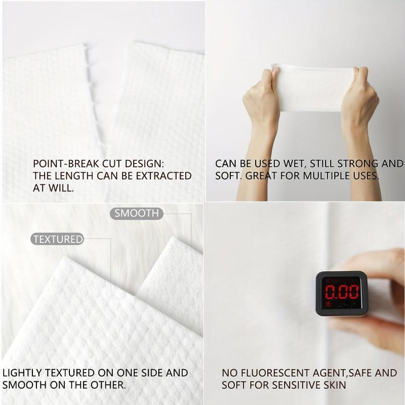 Biodegradable Face Wipes for Sensitive Skin 200pcs 1 Pack
