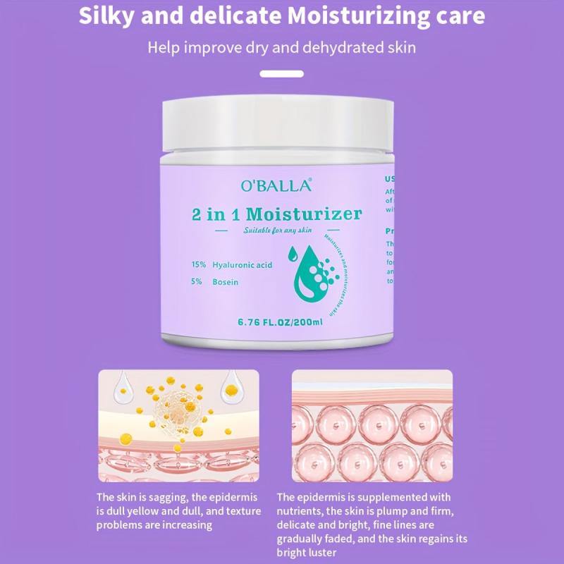 Deep Moisturizing Cream 200ml Hyaluronic Acid Pro Xylane Essence