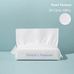 Disposable Cleaning Face Towel Lint Unscented Makeup Facial Pads