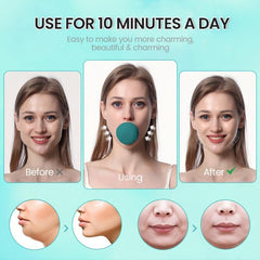 Jawline Exerciser Double Chin Reducer Face Jaw Toning Facial Trainer
