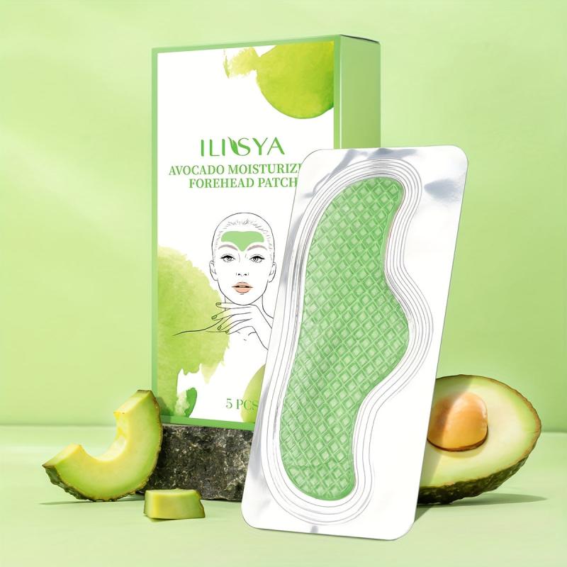 5pcs Avocado Soothing Wrinkle Resisting Mask