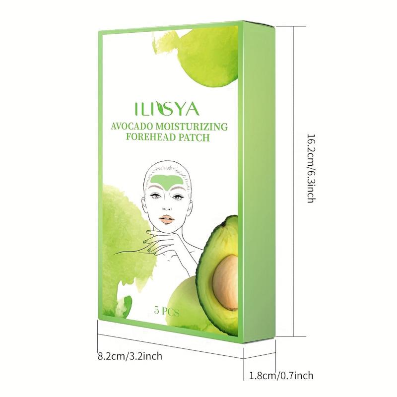 5pcs Avocado Soothing Wrinkle Resisting Mask
