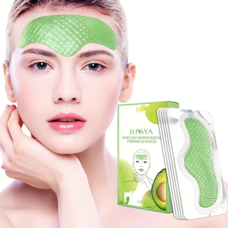 5pcs Avocado Soothing Wrinkle Resisting Mask