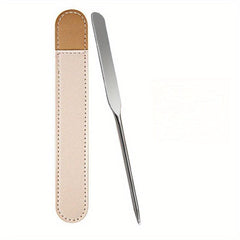 3 Pcs Stainless Steel Makeup Foundation Spatula Set Eye Cream Mask Spoon