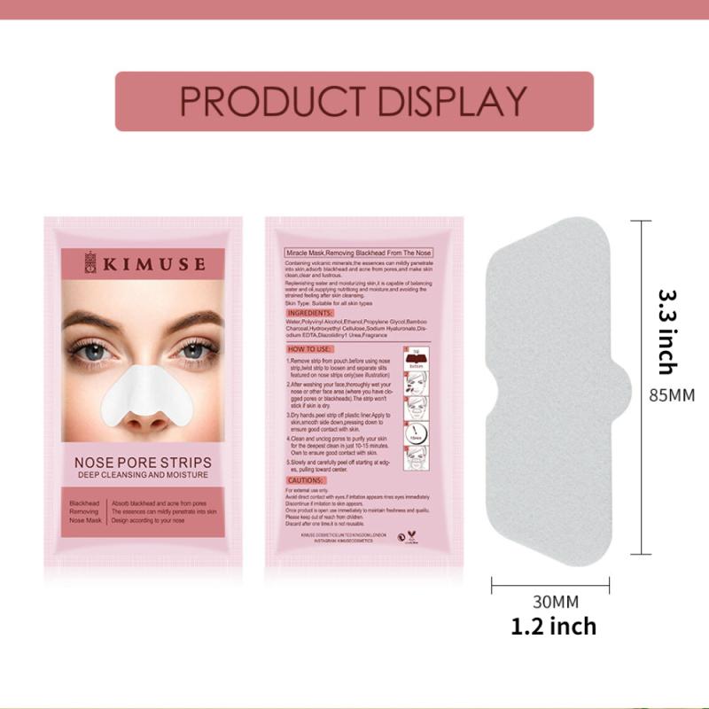 10pcs Blackhead Nose Strips with Calendula - Pore Refining Skin Care