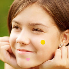 5 Star Shaped Hydrocolloid Acne Patches for Makeup Concealing