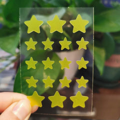 5 Star Shaped Hydrocolloid Acne Patches for Makeup Concealing