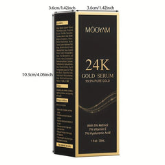 Facial Golden Essence with Vitamin E, Retinol, Hyaluronic Acid