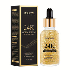Facial Golden Essence with Vitamin E, Retinol, Hyaluronic Acid
