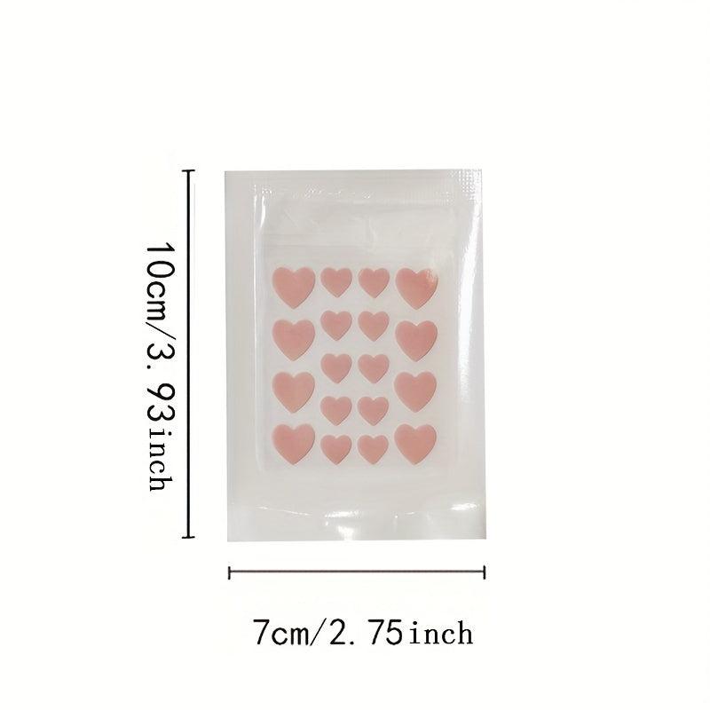 Colorful Heart & Star Acne Patches - Concealer for Blemishes