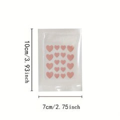 Colorful Heart & Star Acne Patches - Concealer for Blemishes